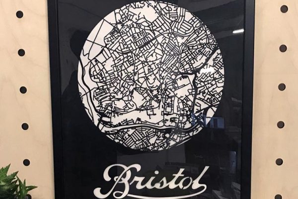 Bristol Card Map