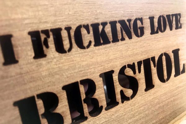 fucking love bristol fridge magnet-cu